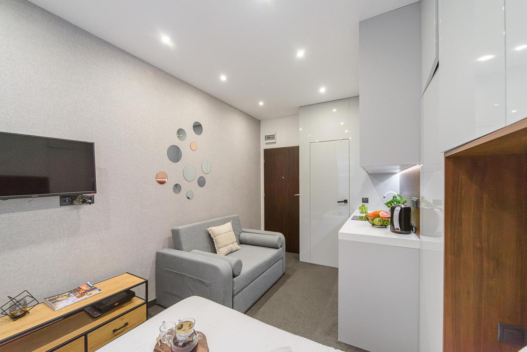 Lumina Design Studios With Beautiful View Varsovie Extérieur photo