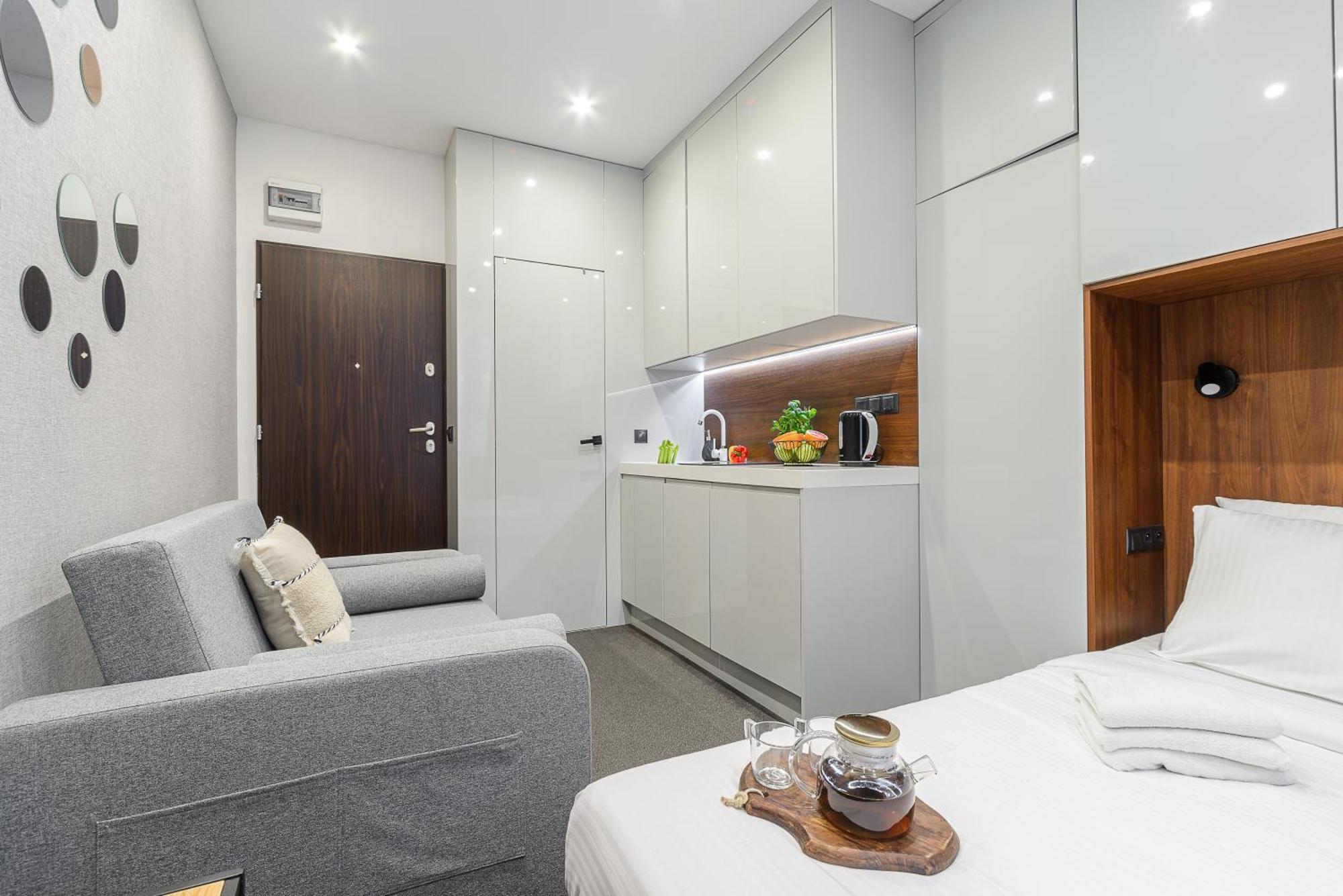 Lumina Design Studios With Beautiful View Varsovie Extérieur photo